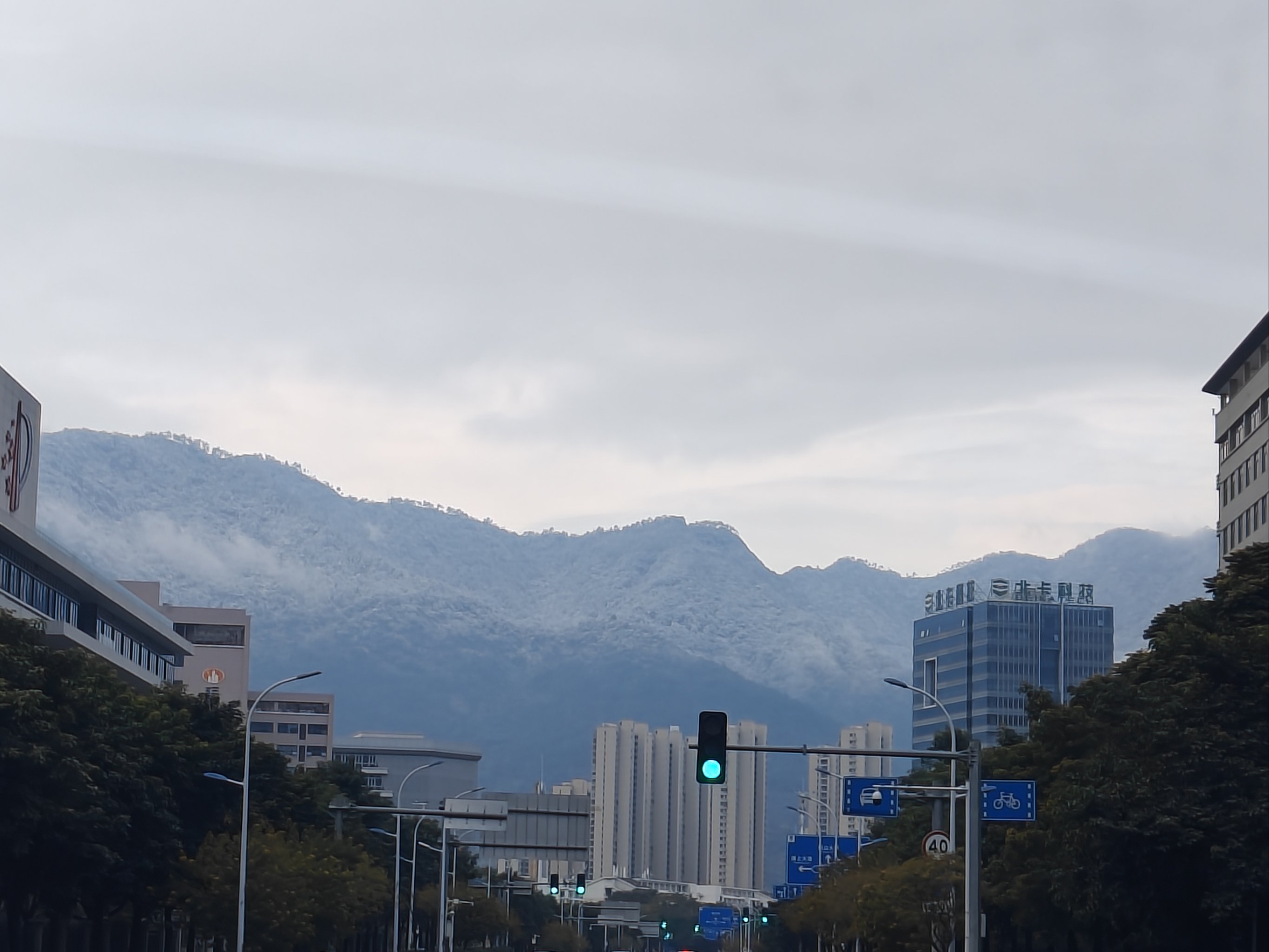 福州雪景图片