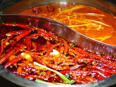 番茄鸳鸯锅-渝味晓宇火锅(合川路店)