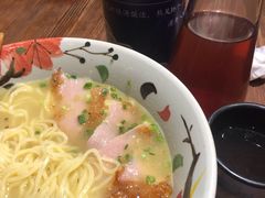 金桂花雕鸡汤面-千金一碗·宝岛一村(韩国街店)