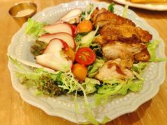 主厨烤鸡鲜果沙拉-秘密旅行Bonjour(黑金冠 江南西店)