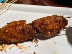 招牌麻辣鸡翅-三个大叔烤羊肉串·炭炉砂锅菜(西三旗店)