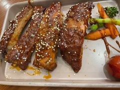 蜂蜜汁烧猪肋排-CRAZYONES西班牙海鲜饭(上海美罗城店)