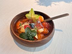 薄荷接骨木花渍当季水果-美美九席·湖景餐厅(李公堤店)