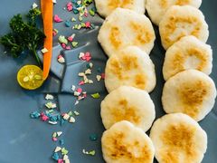 香煎墨鱼饼-南山鲜虾面·活鲜小馆·海味大连菜(南山总店)