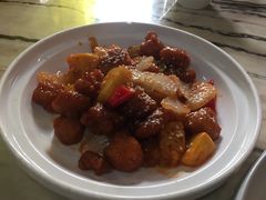 香波芝麻鸡球-金百万烤鸭店(马甸店)