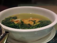 煎蛋煮百花菜汤-囍记菜馆