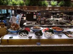自助取餐区-上海锦江汤臣洲际大酒店壹阶层