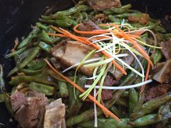 肋排焖面大份-金豆角砂锅焖面(安贞店)