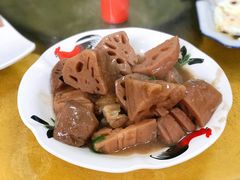 莲藕煮火腩-区海鸡场饭店(石壁店)