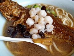 虾仁黄鱼面-奎元馆.百年奎元.非遗传承(西湖边的解放路店)