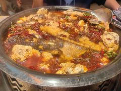 -探鱼·鲜青椒爽麻烤鱼(番禺万达店)