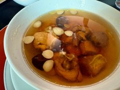 无花果甜杏仁炖土鸡汤-山港凯悦酒店·东海88私房菜