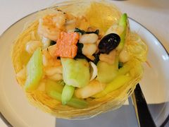 金盏虾丸子炒爽菜-三号黄浦会Canton Table