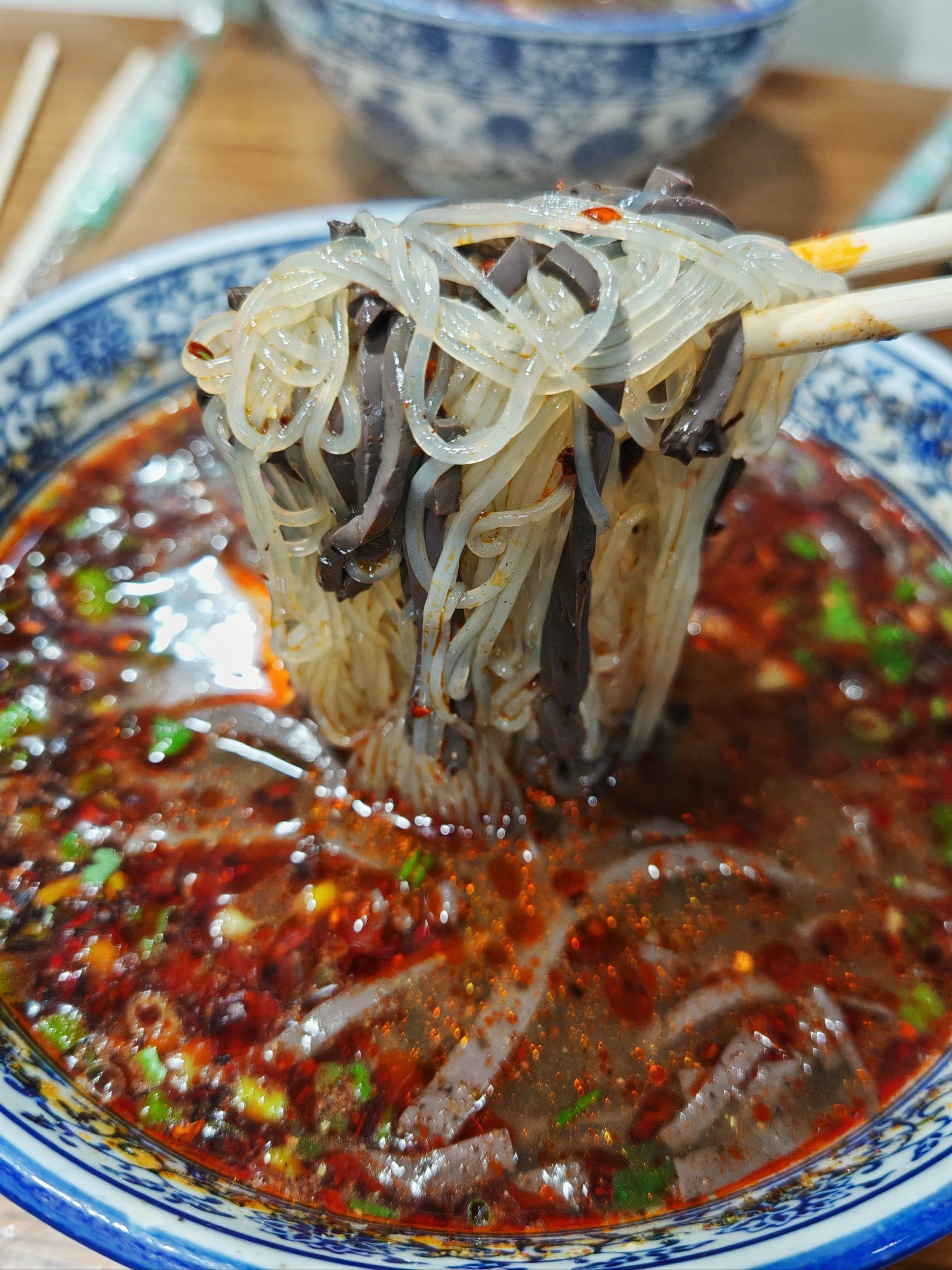 粉汤羊血!宵夜吃起来!