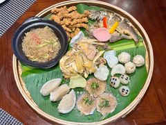 簸箕饭-蜈支洲岛珊瑚酒店临海阁中餐厅