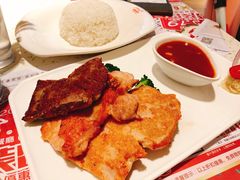 美式大什扒餐(茄汁)-新宝餐厅(流塘店)