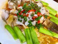 青花椒蒸笋壳鱼-猪肉婆私房菜(容桂总店)
