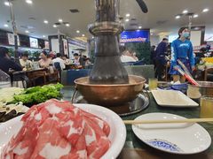 大堂-楼外楼肥羊木炭火锅居(乐群街店)