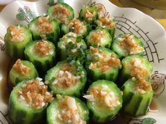 蒜茸丝瓜-肥姐美食(同福中路店)