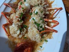 蒜蓉开边波士顿龙虾-不仔客海鲜·烧烤·270度海景餐厅(大东海店)