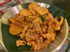 蒜香拼盘-浩海火燒雲傣家菜(静安芮欧店)