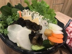 蔬菜拼盘-呷哺呷哺(新世界百货望京店)