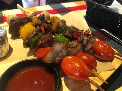 烤牛肉串拼盘套餐-遇见西木美式餐厅(体育路店)