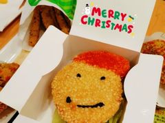 圣诞雪人双层鸡排堡-德克士(前门店)
