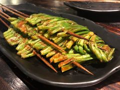 烤韭菜-蚝美人·生蚝海鲜烧烤(茶花园店)