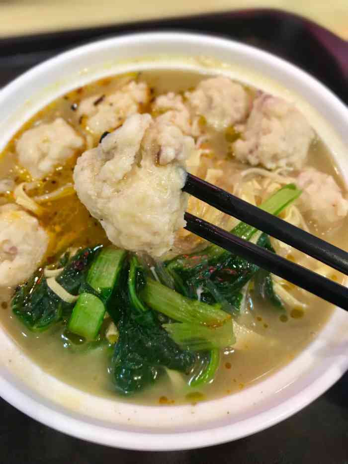 九记虾滑(凯德和平广场店)-"以前都不知道和平广场地下一层有这种档口