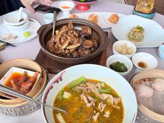 花菇煲狮头鹅掌翅煲-金海华·悦食东方(苏州中心商场店)