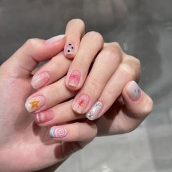 点击看大图 -桃色美甲沙龙