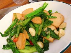 青菜豆腐-老磨油饼(高陵店)