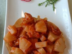 菠萝咕噜肉-长春观斋补堂素菜馆