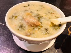 蚝豉菜干咸骨粥-金塘胜宴(石湾店)