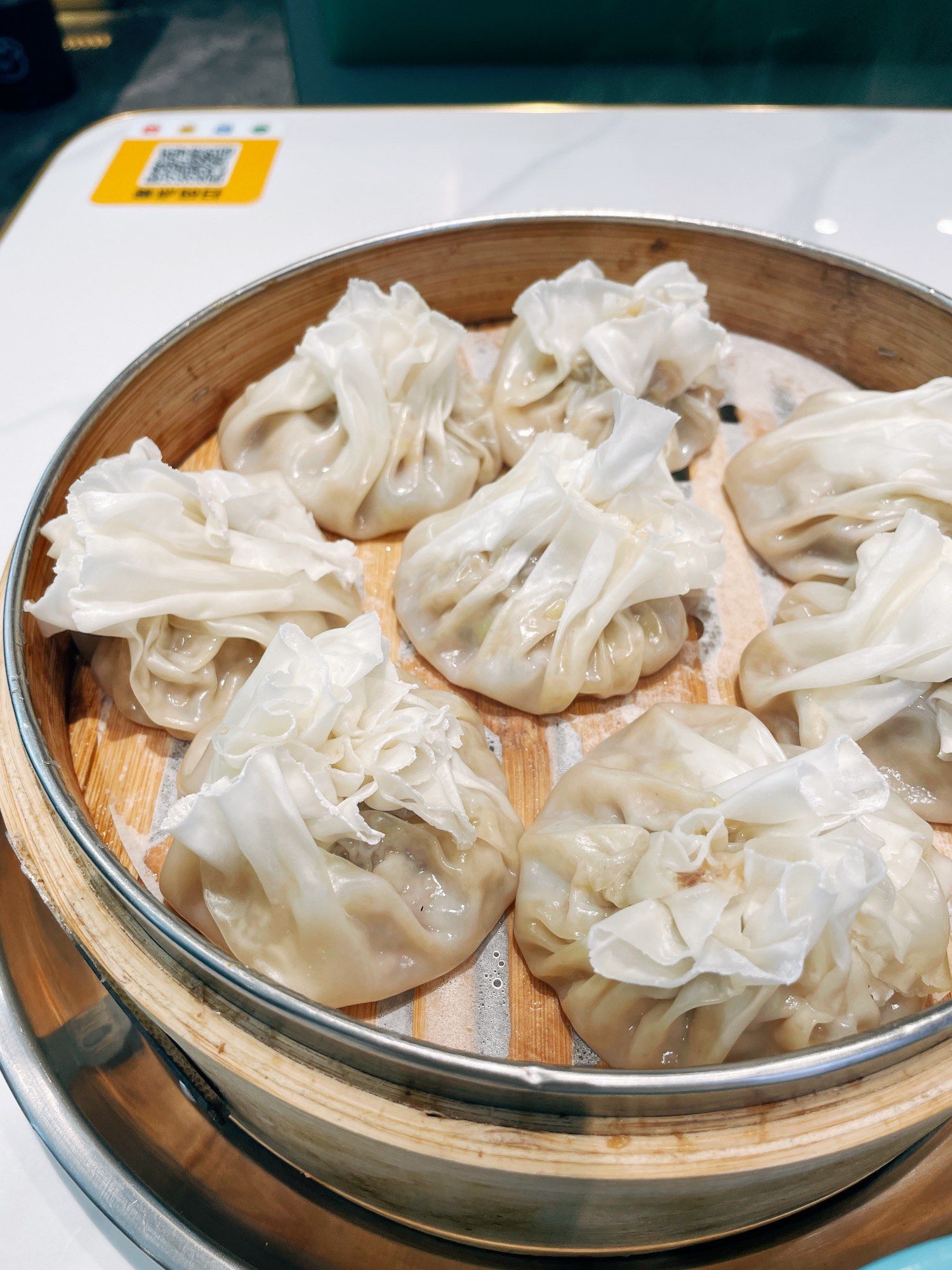 纸皮烧麦有惊喜到