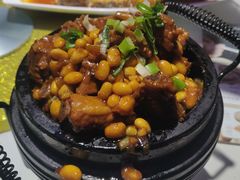 石锅豆香排骨-东方饺子王(文化东路店)