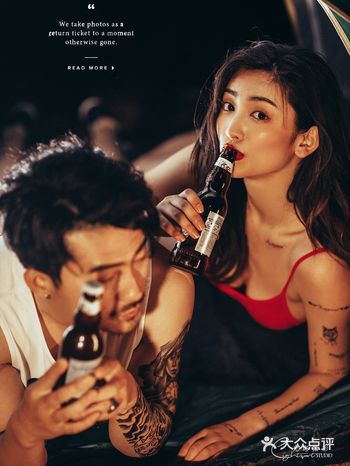 欣赏不来小清新青岛的婚纱照要有个性