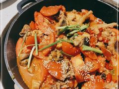 -贵州辣子鸡番茄鸡