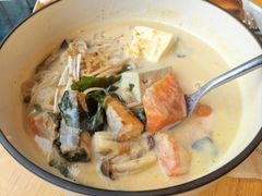 慢炖三文鱼味噌豆乳锅-Wagas沃歌斯(环贸店)