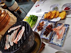 鸡蛋炸馒头片-大槐树烤肉馆