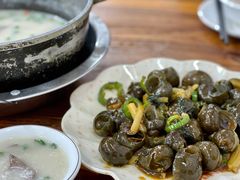紫苏酸笋炒田螺-南记食粥坊·宵夜大排档(岭南分店)