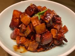 红烧肉炒笋丁-玫瑰厅上海菜(兴国路店)