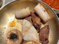 -草家酱蟹炭火烤肉店(珲春南路一店)