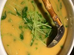 豆汤豌豆苗-绿茶餐厅(乐峰广场店)