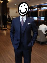 点击看大图 -Mr.Royal御匠先生·手工全麻衬衣西服定制