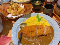 金咖喱熔岩蛋包饭猪排饭-堂本家洋食别馆·炸猪排(中心城店)