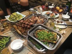 -胖姐活羊烧烤家乡菜(刘家桥店)