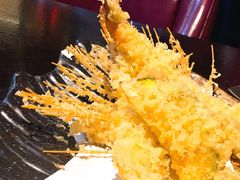 北海道大虾天妇罗配日本南瓜番薯-羽山料理