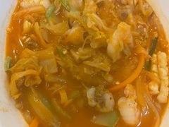 海鲜辣汤面-桃园中华料理炸酱面(燕儿岛路店)